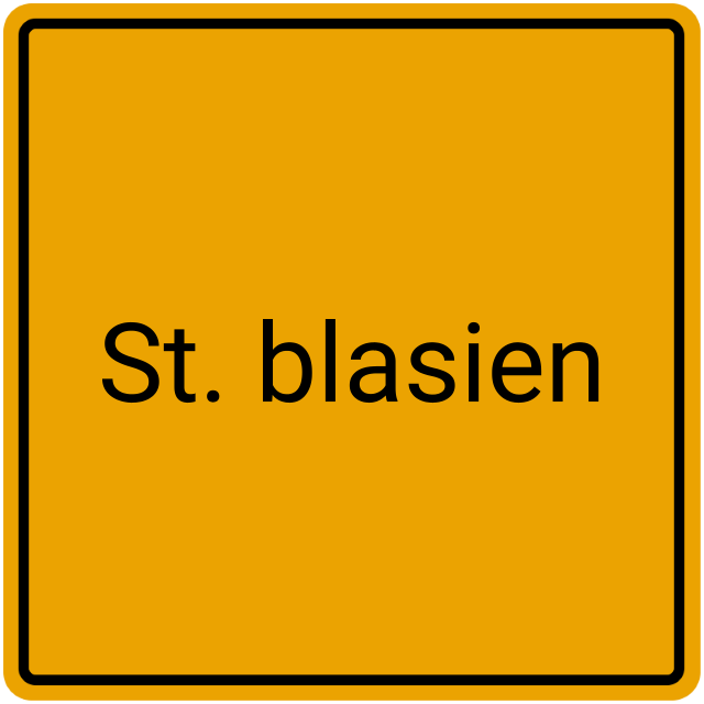 Meldebestätigung St. Blasien